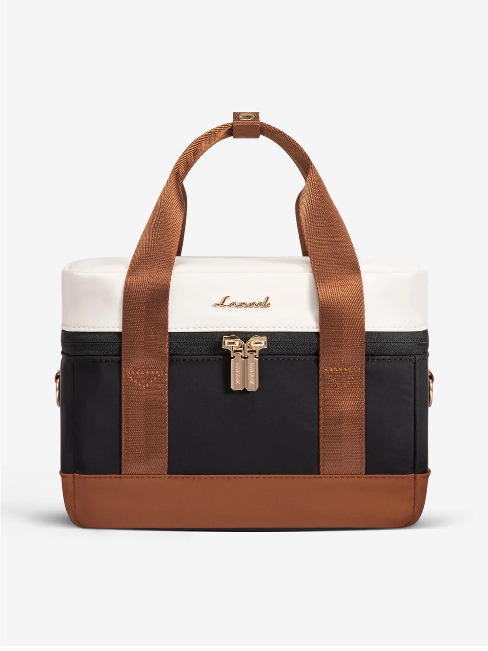 Lovevook Insulated Tricolor Nylon Tote Bag